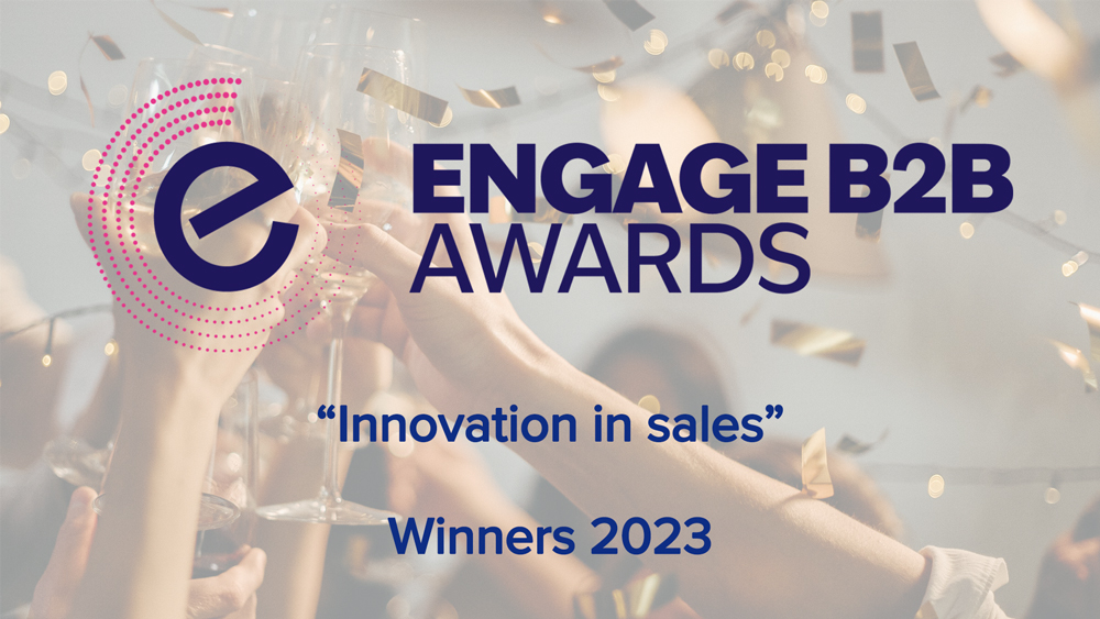 How we won 'Innovation in Sales' at the Engage B2B Awards